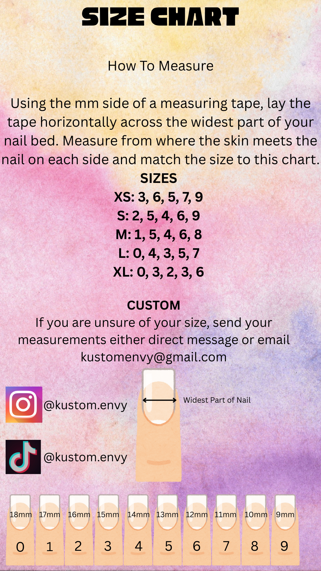 Icy Blue Botanicals Press-On Nails