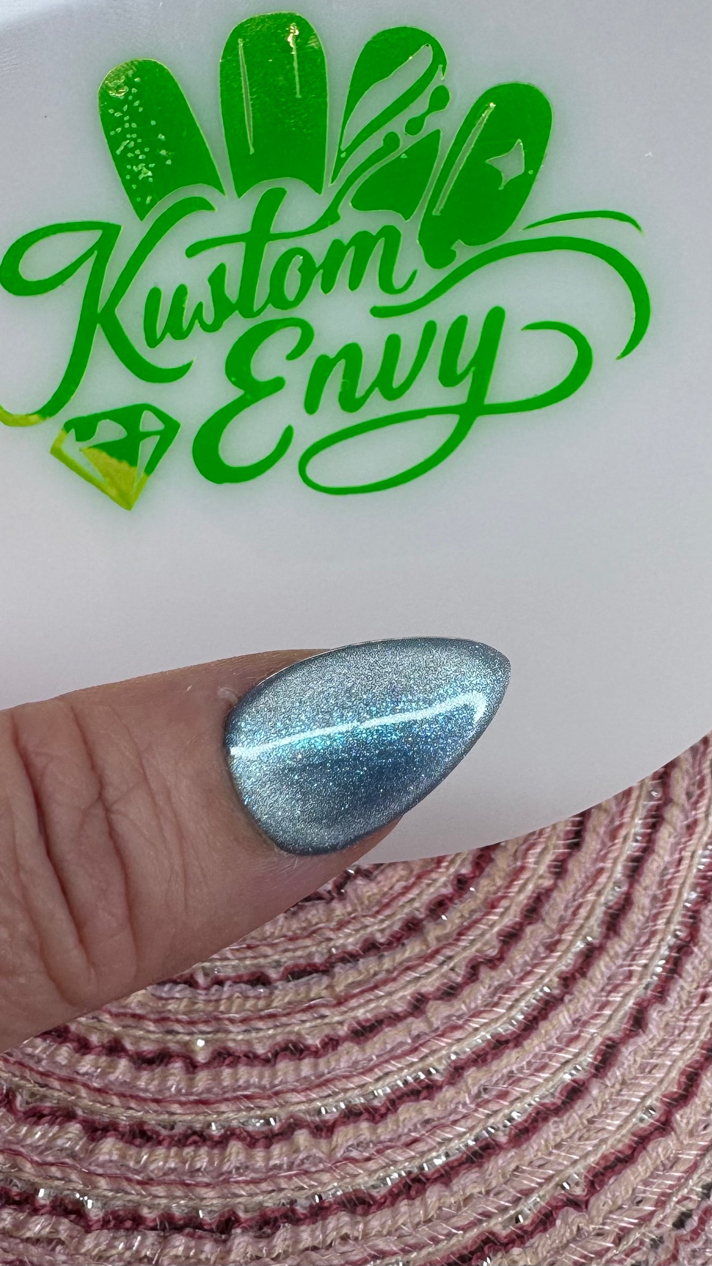 Icy Blue Botanicals Press-On Nails